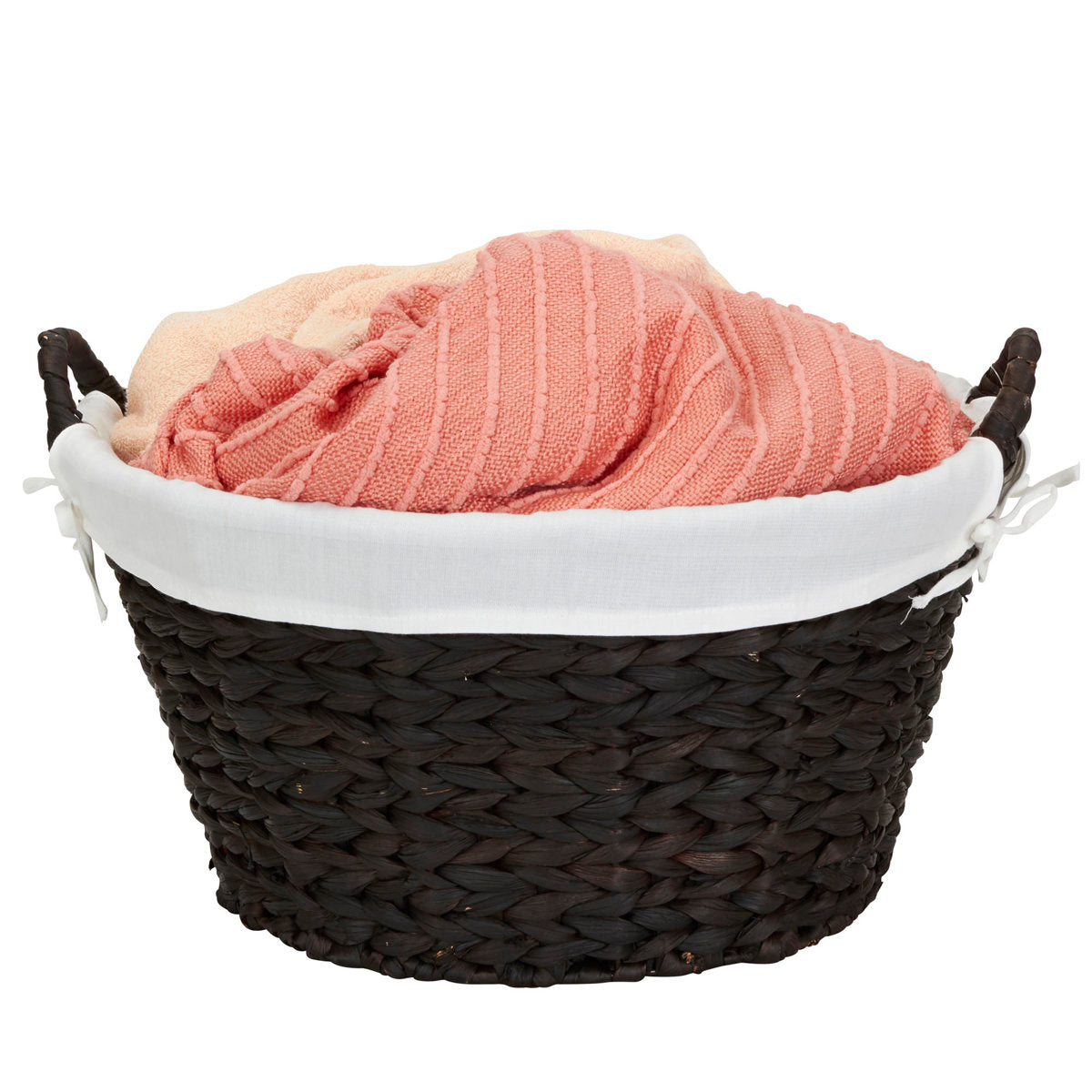 Round Laundry Basket Natural