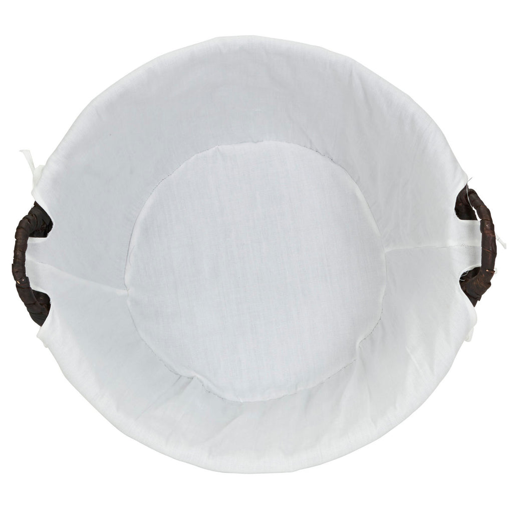 Round Laundry Basket Natural