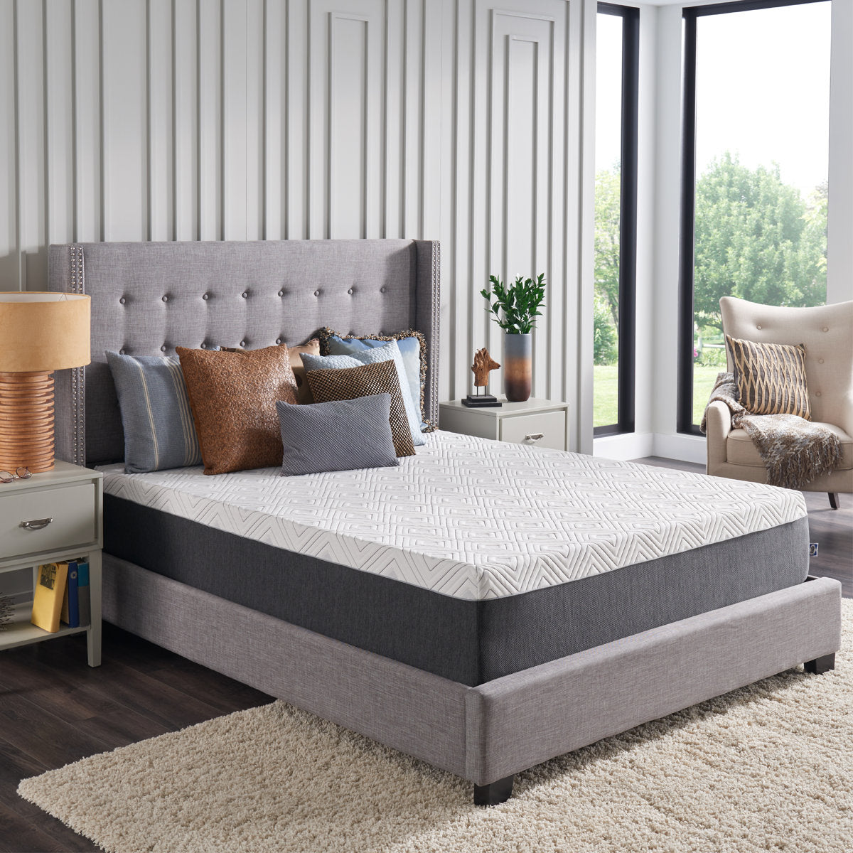 Sealy Cool 12" Medium Memory Foam Mattress