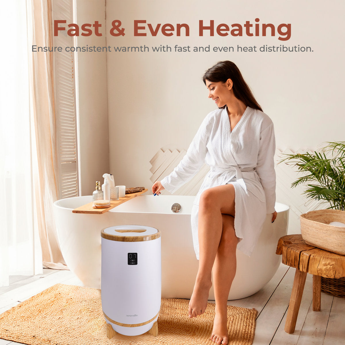 SereneLife Large Towel Warmer SLTLW400