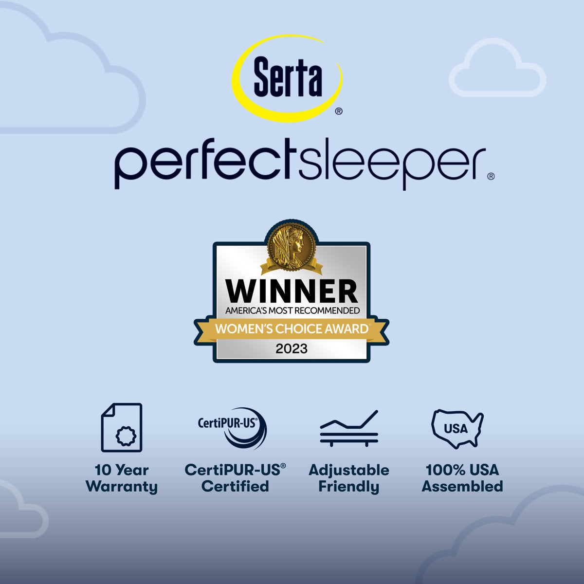 Serta Perfect Sleeper Oasis Sleep 13.25" Plush Mattress