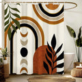 Shower Curtain with Hooks Included