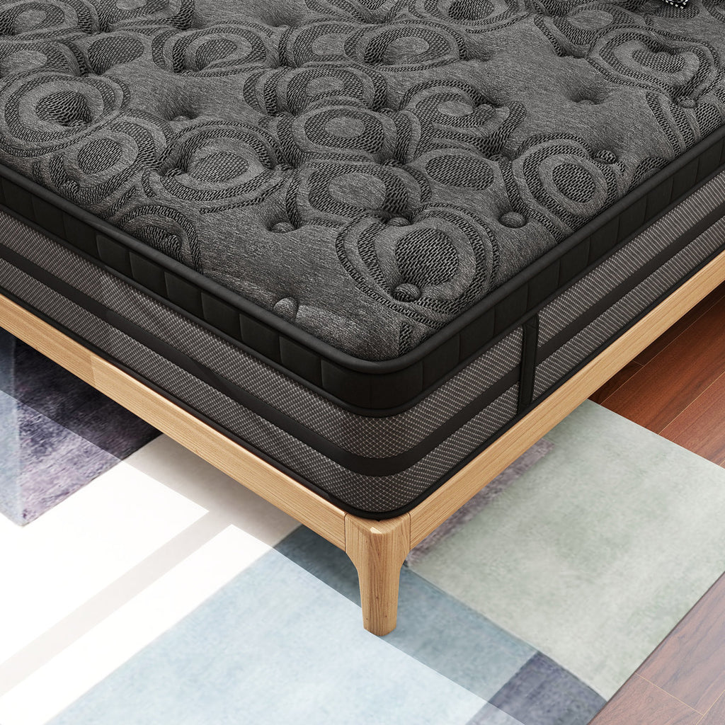 Sinegal Luxury 10" Medium-Firm Hybrid Mattress - Gel Memory Foam & Anti-Static Breathable Cover