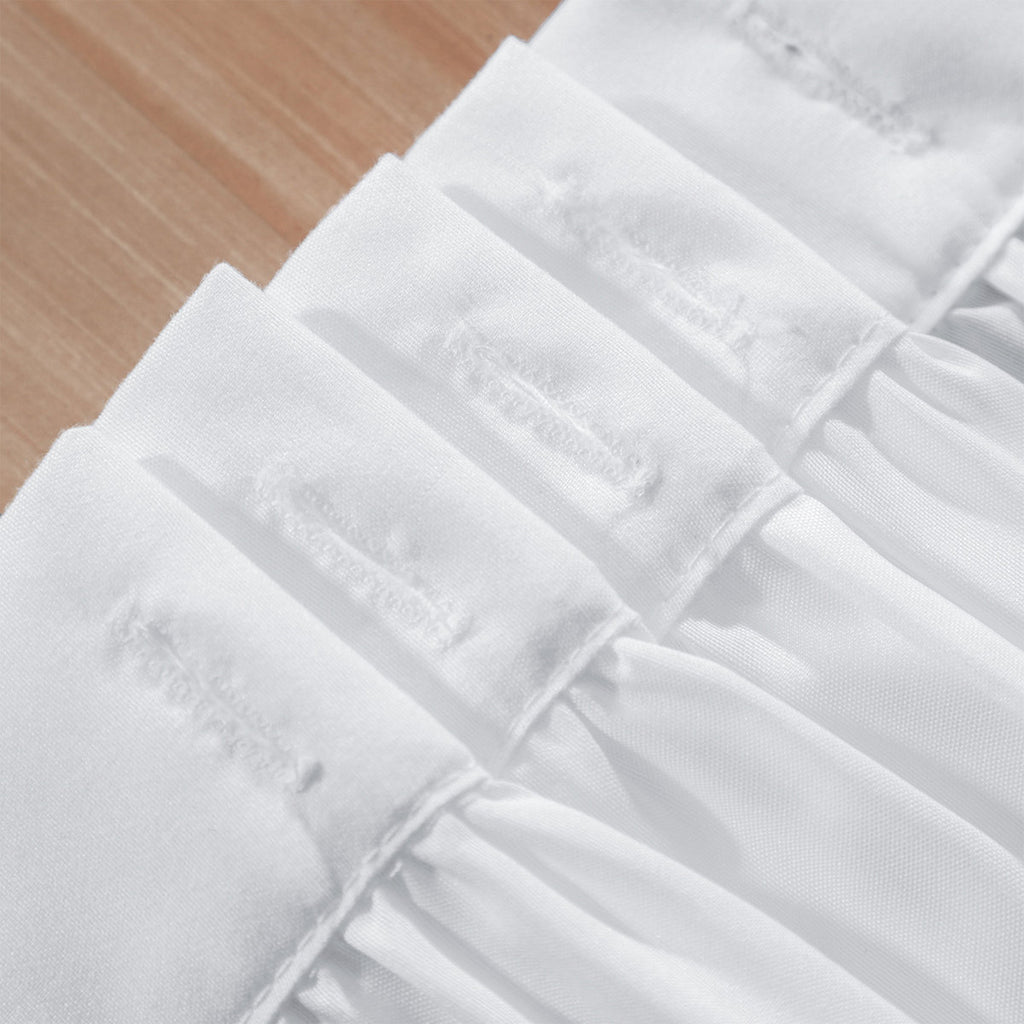 Single Shabby Elegance Ruffle Shower Curtain