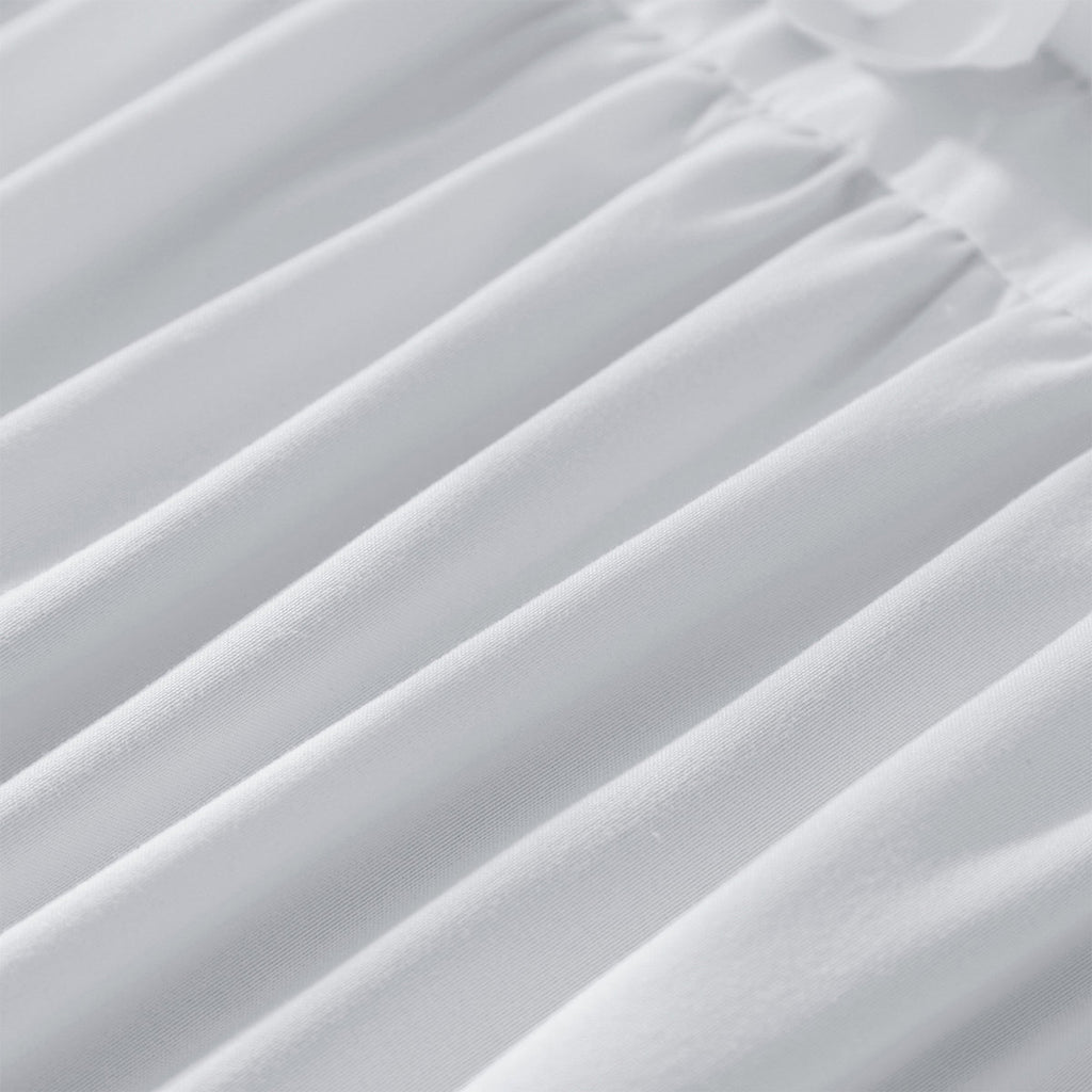 Single Shabby Elegance Ruffle Shower Curtain