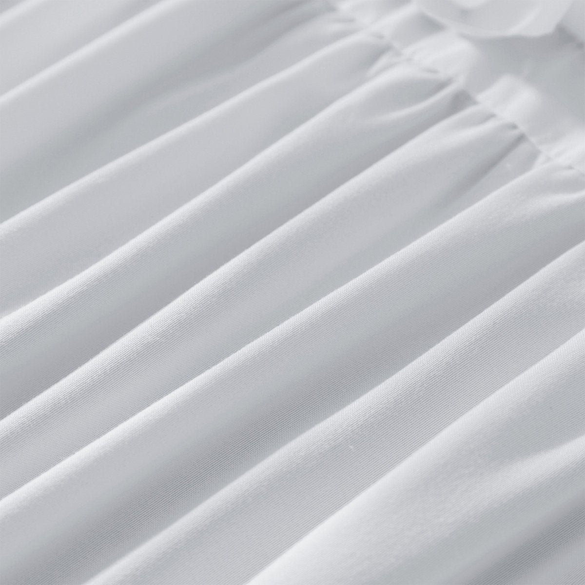 Single Shabby Elegance Ruffle Shower Curtain