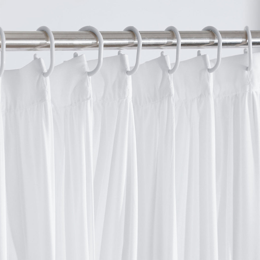 Single Shabby Elegance Ruffle Shower Curtain