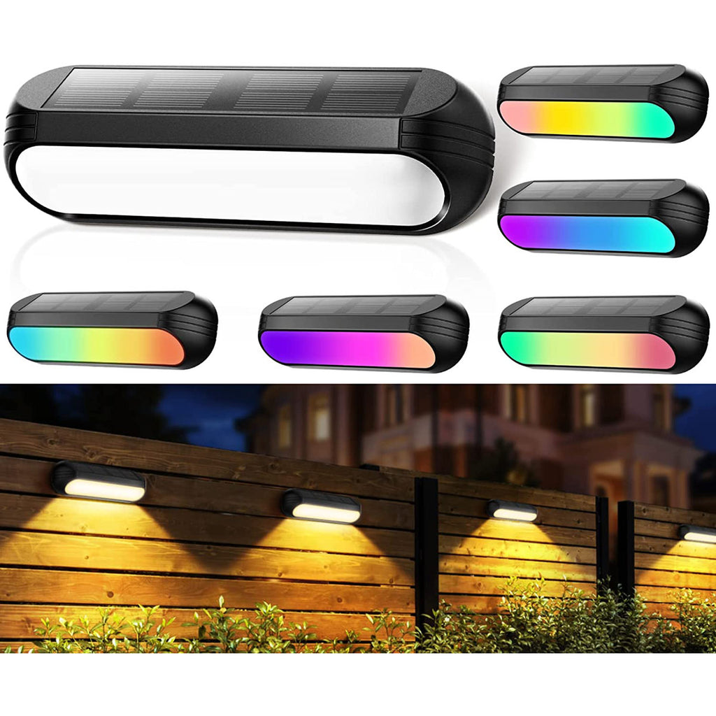 Solar Powered Integrated LED Step Light Pack (Set of 4)