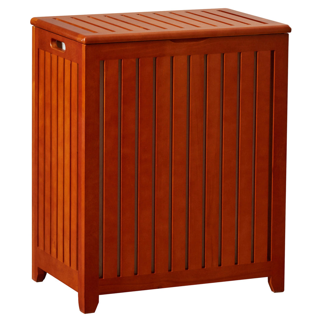 Solid Wood Laundry Hamper