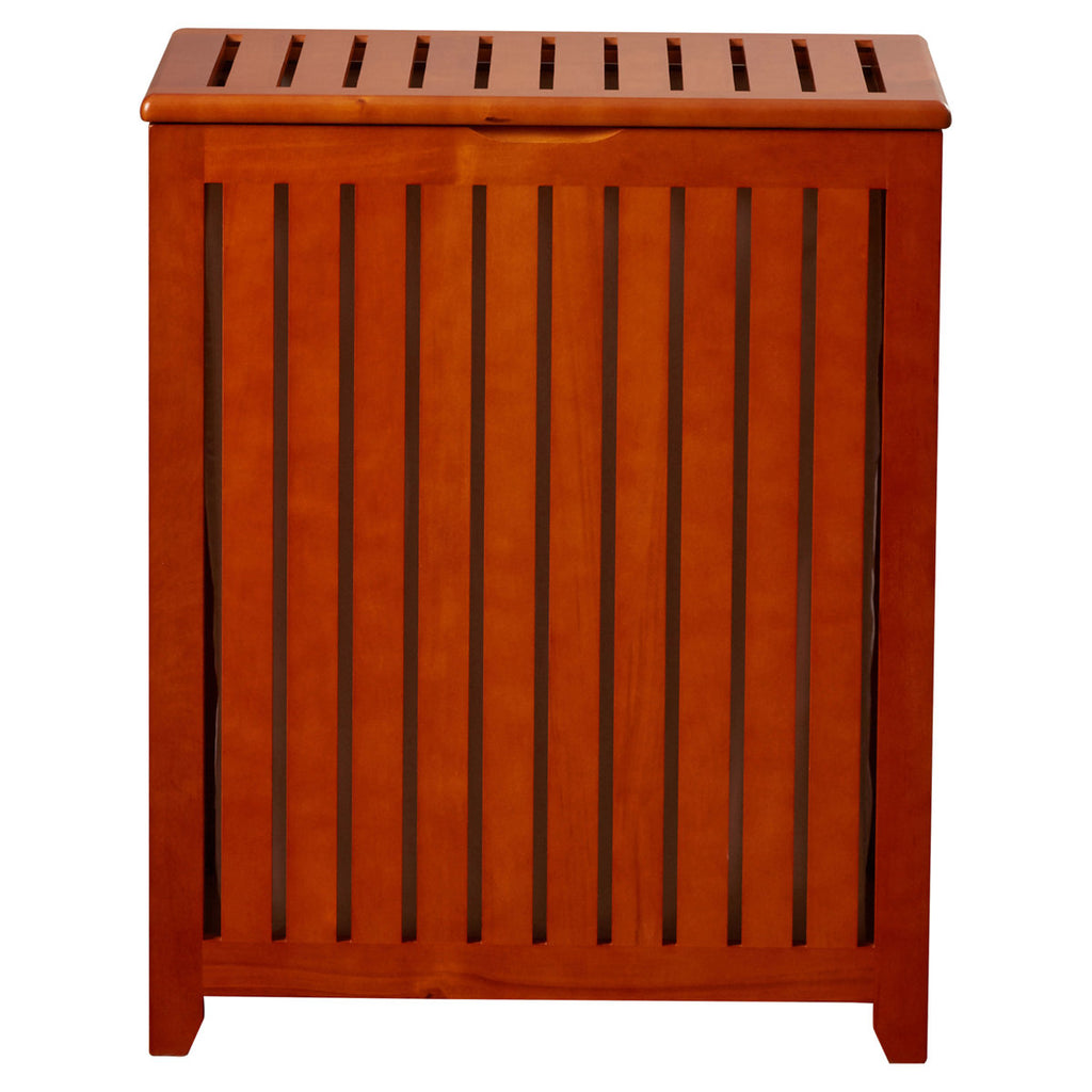 Solid Wood Laundry Hamper