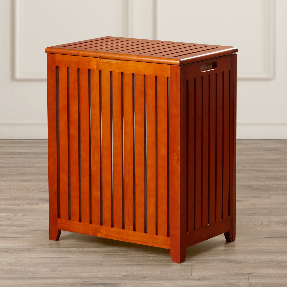 Solid Wood Laundry Hamper