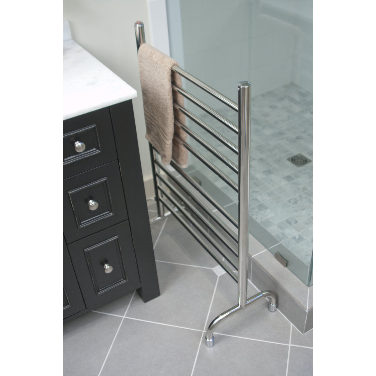 Solo Straight Towel Rail Towel Warmer SAFSB-24