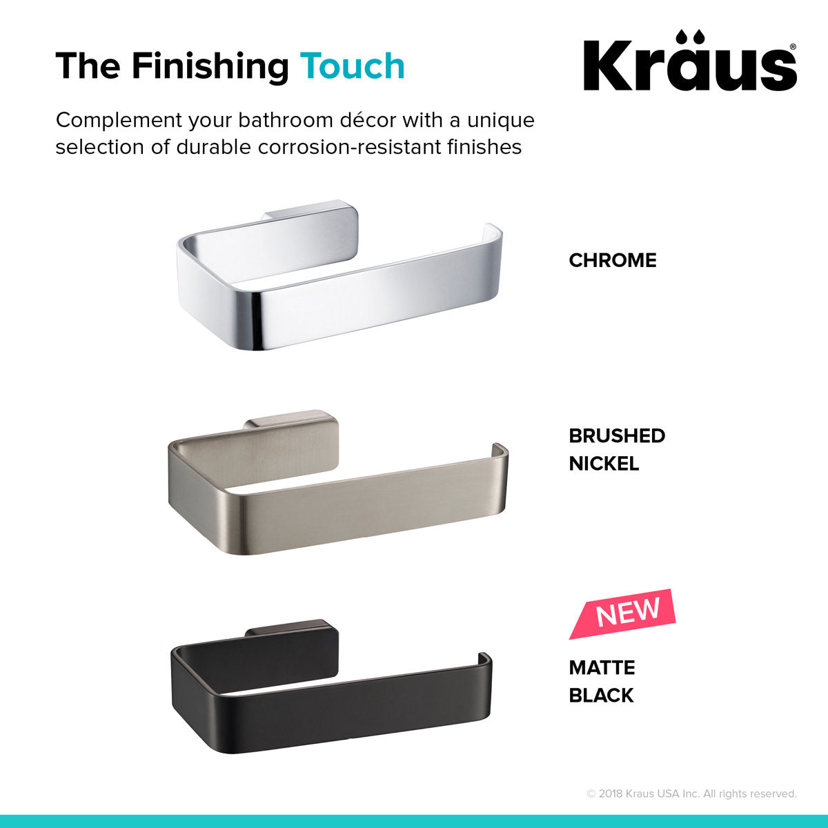Stelios Wall Mount Toilet Paper Holder KEA-19929MB