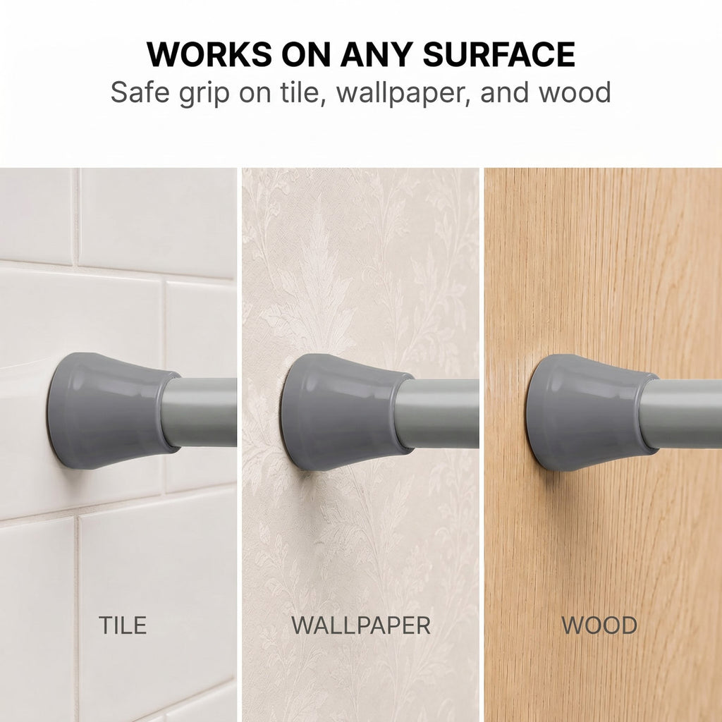 Straight Shower Curtain Rod