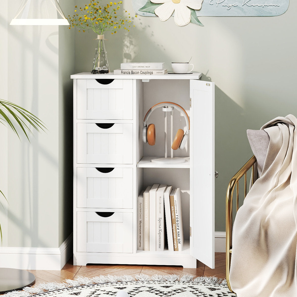 Sturdivant Freestanding Bathroom Cabinet