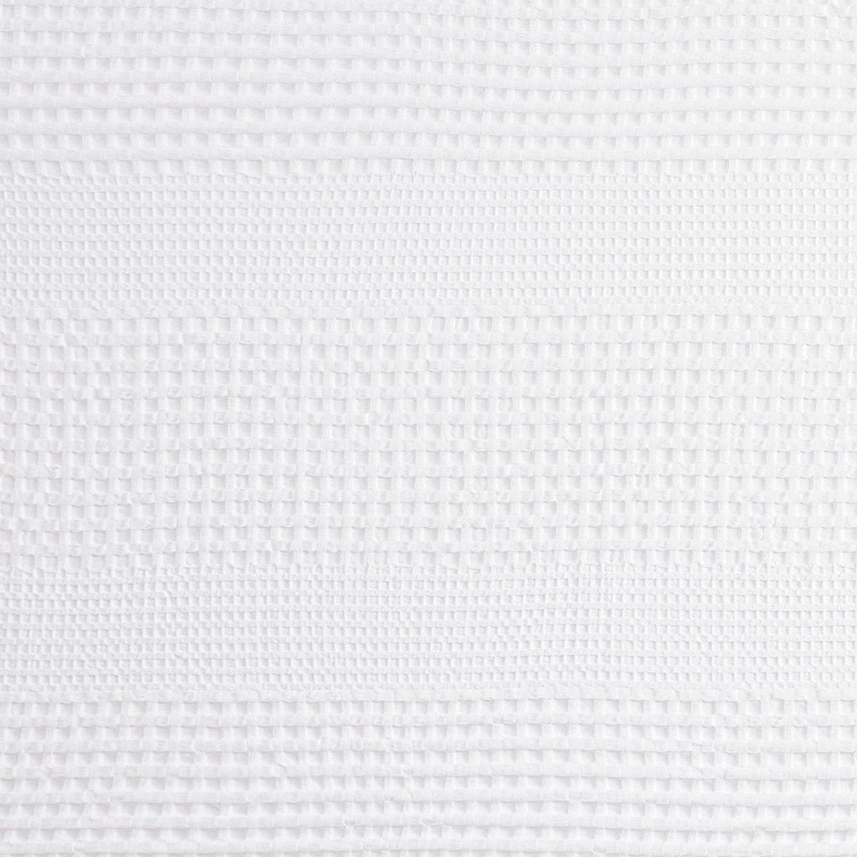 Super Waffle Textured Solid Shower Curtain