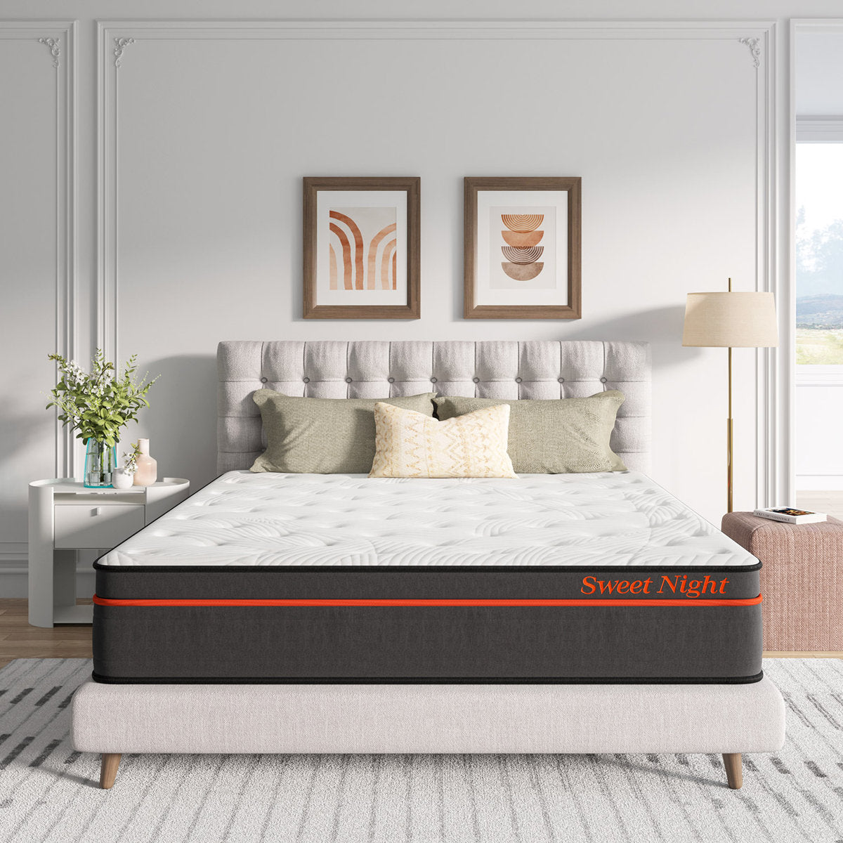 Sweetnight 14" Medium Hybrid Mattress