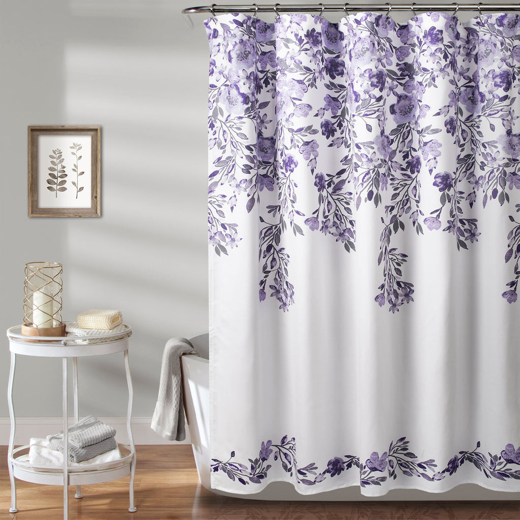 Tanisha Floral Shower Curtain