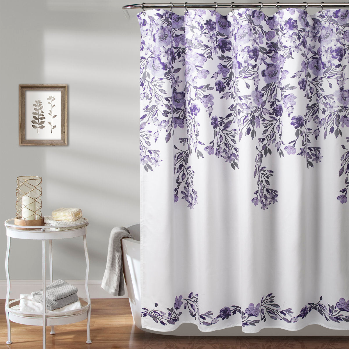 Tanisha Floral Shower Curtain