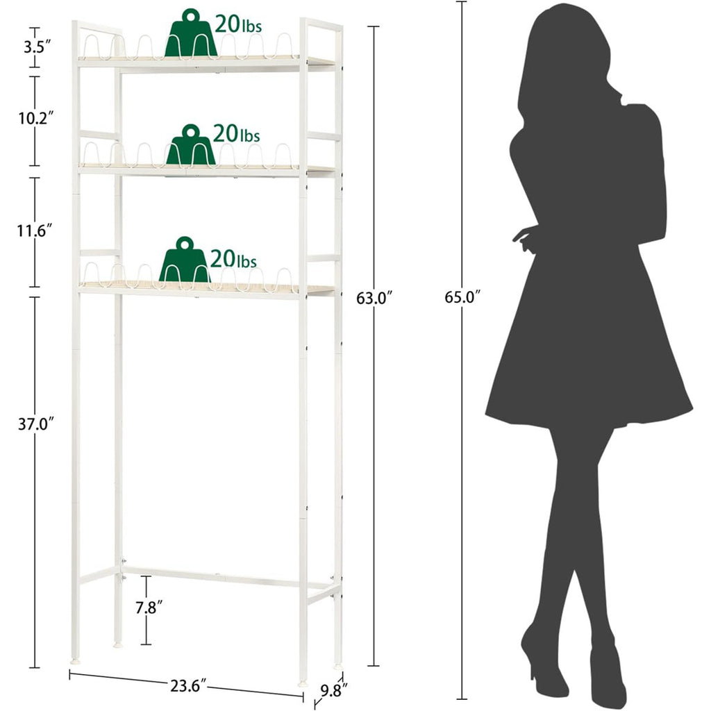 Tasharn Bathroom Shelves