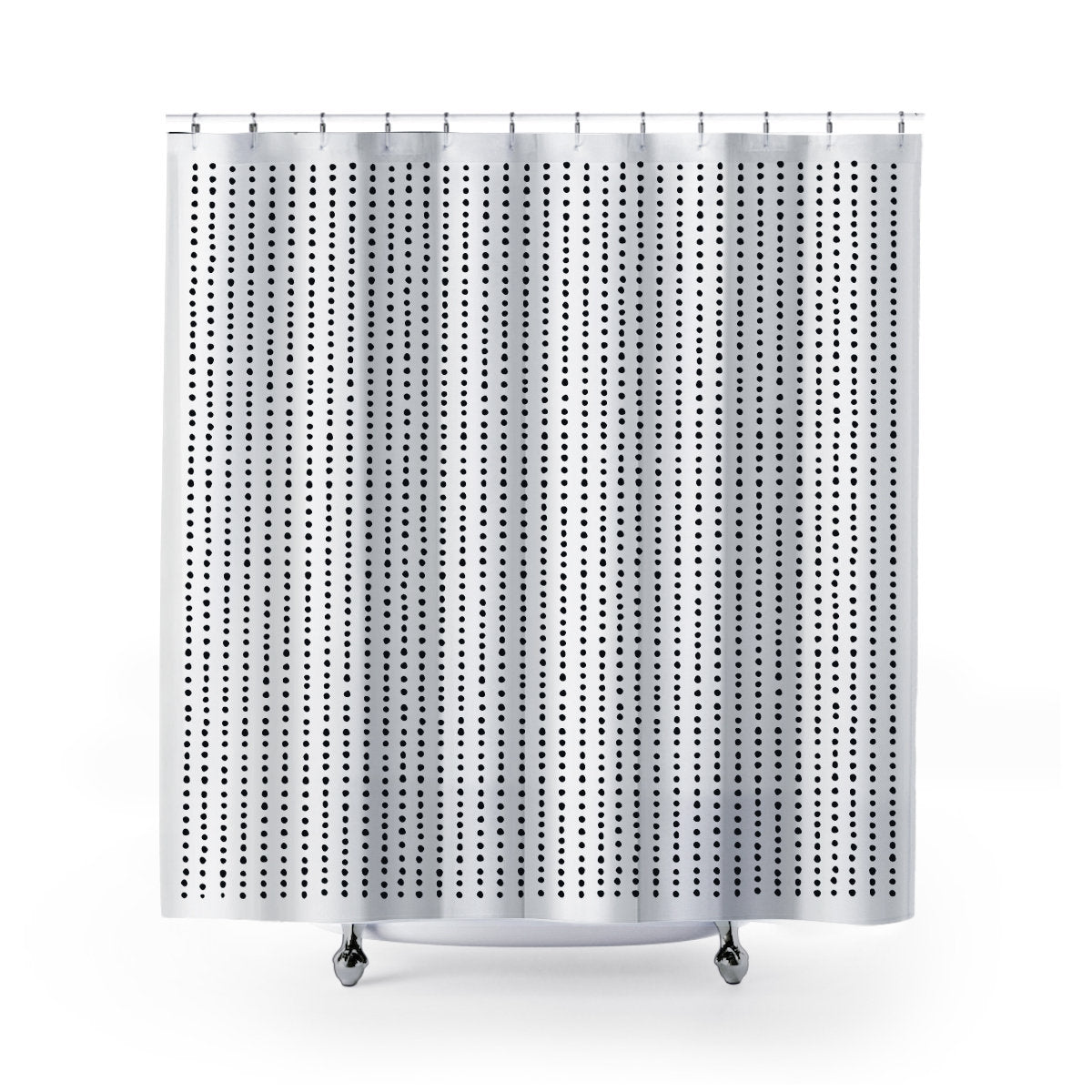 Thora Dots Mid-Century Shower Curtain