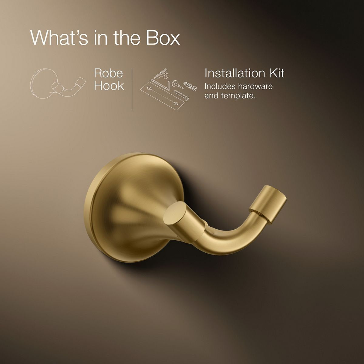 Tone Wall Mounted Robe Hook 2102619