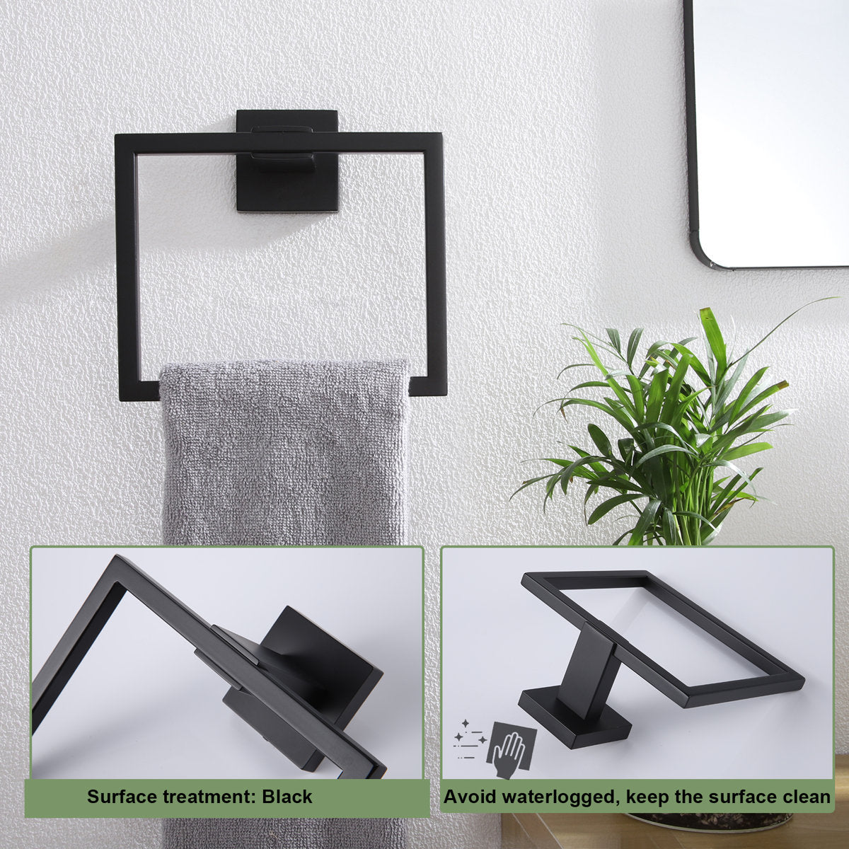 Towel Ring B3004BK