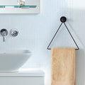 Triangle Metal Wall Mounted Towel Ring TB-HOM0981BLK-BB
