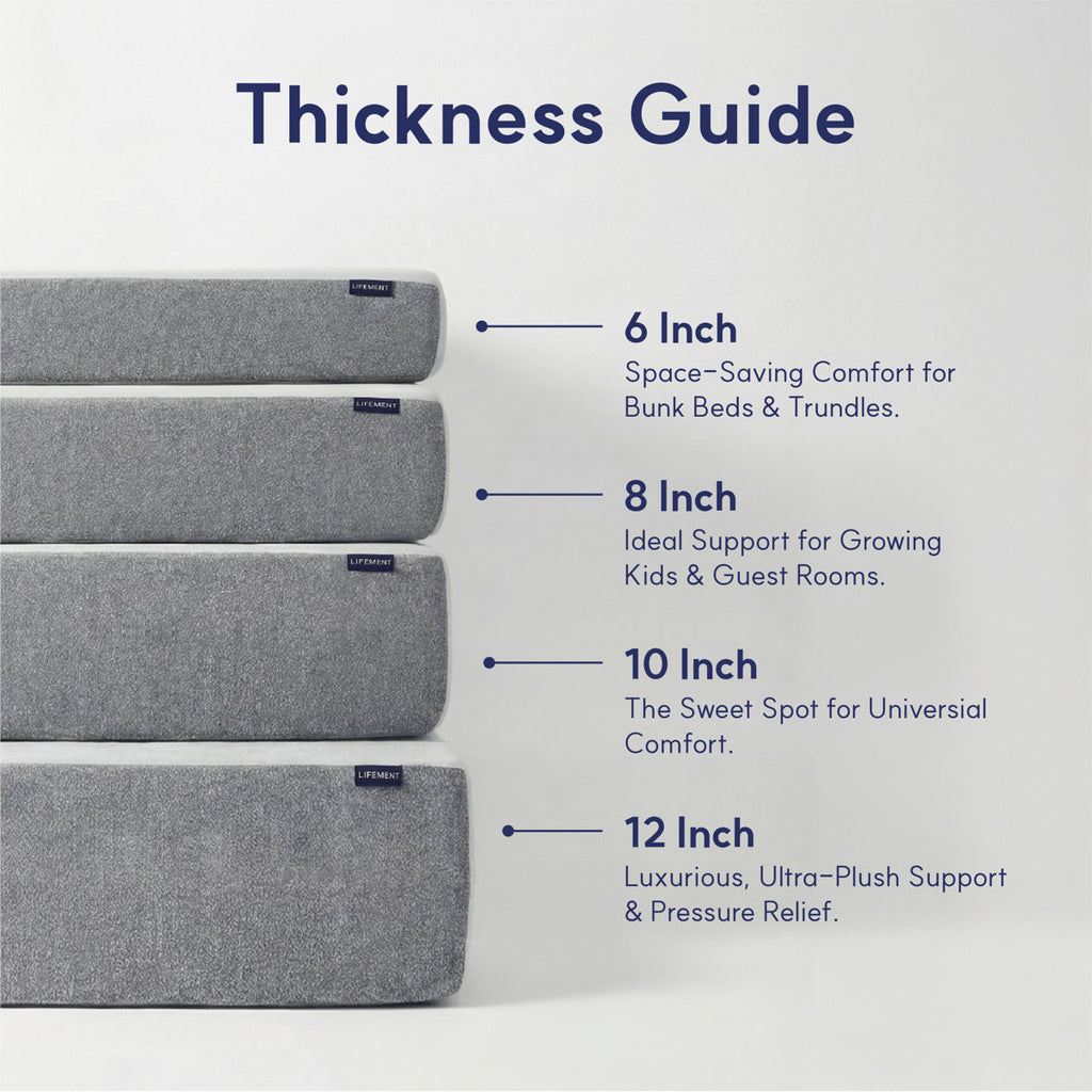 Twin Mattress, 8 Inch Twin Memory Foam Mattress, Basic Graphite Cooling Mattress in a Box, Pressure Relief with Medium Firm Support, CertiPUR-US Certified