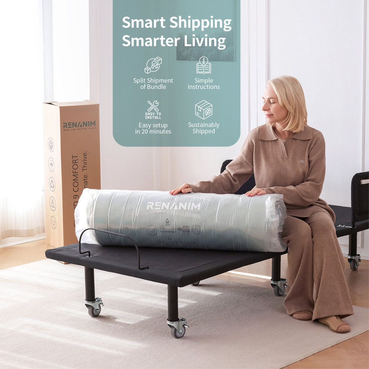 Twin Xl Bed Mattress For Pressure Redistribution, Waterproof Twin Xl Adjustable Mattress 80 X 35 Inches Mattress