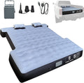 Umbrauto Air Mattress for Full Size Short Truck Beds, Inflatable Airbed with Rechargeable Wireless Air Pump