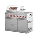 VESTIVIUM SERA 4-Burner Stainless Steel Gas Grill ¨C 75,300?BTU, Infrared Rear & Side Burner ¨C LPG