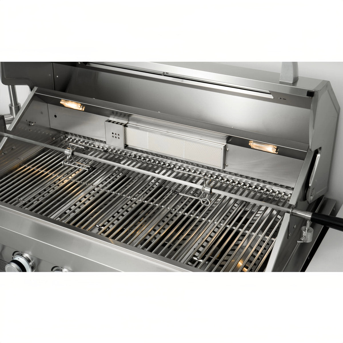 VESTIVIUM SERA 4-Burner Stainless Steel Gas Grill ¨C 75,300?BTU, Infrared Rear & Side Burner ¨C LPG