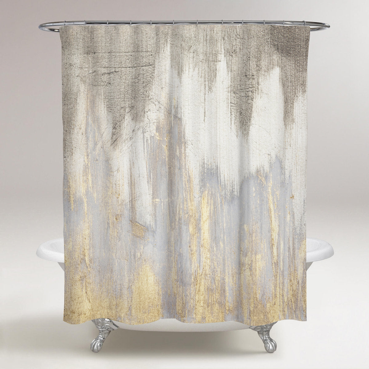 Vantassel Abstract Shower Curtain