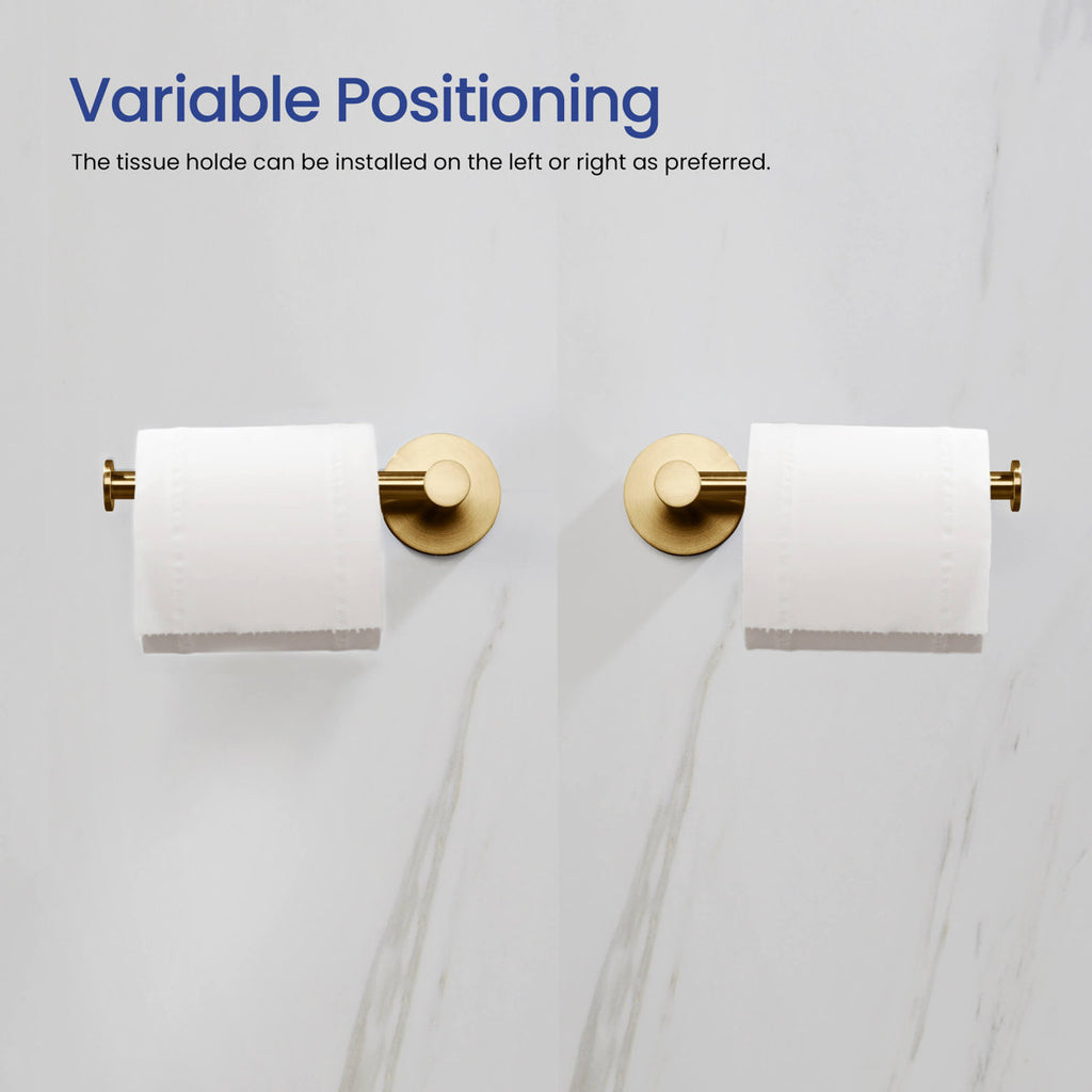 Wall Mount Toilet Paper Holder KBA1402BB