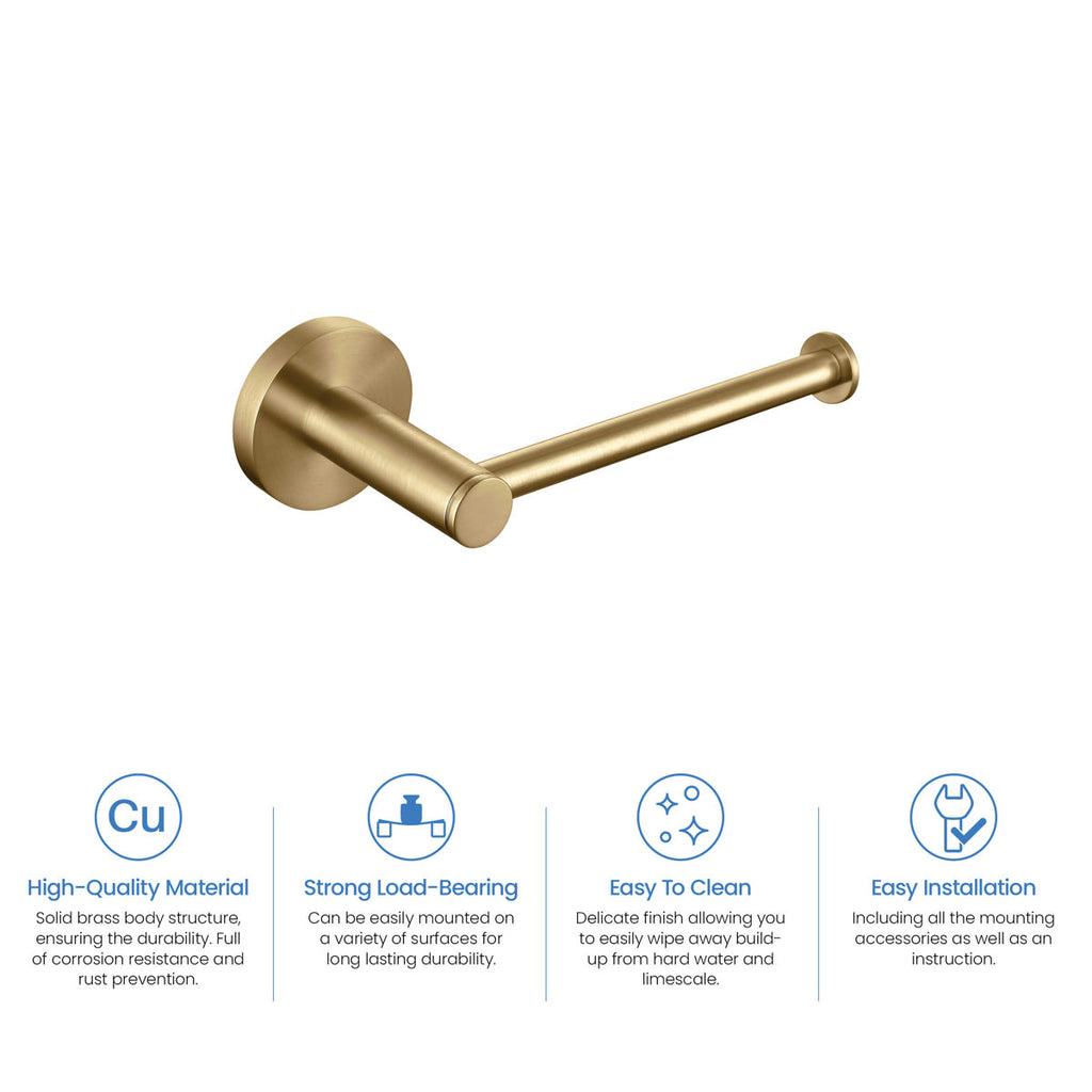 Wall Mount Toilet Paper Holder KBA1402BB