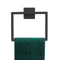 Wall Mounted Modern Towel Ring Q703-BK