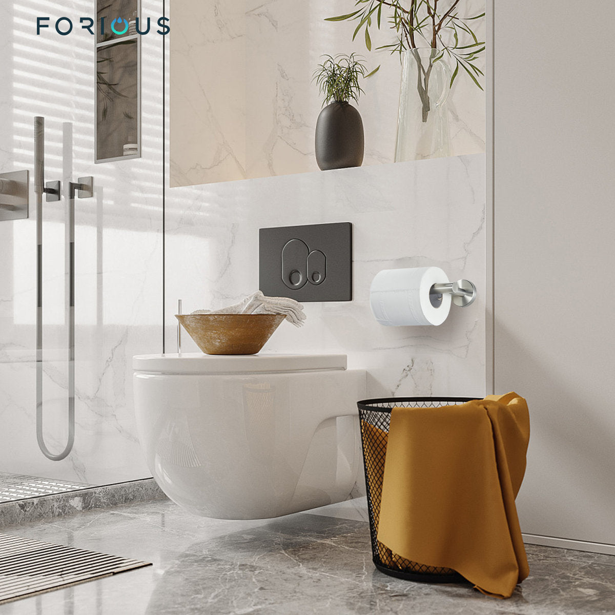 Wall Mounted Toilet Paper Holder WW0221BN
