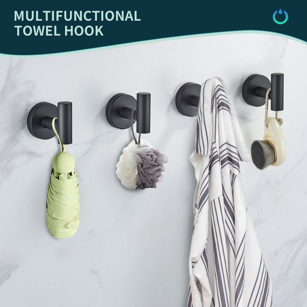 Wall Mounted Towel Hook (Set of 4) WW0219B-4