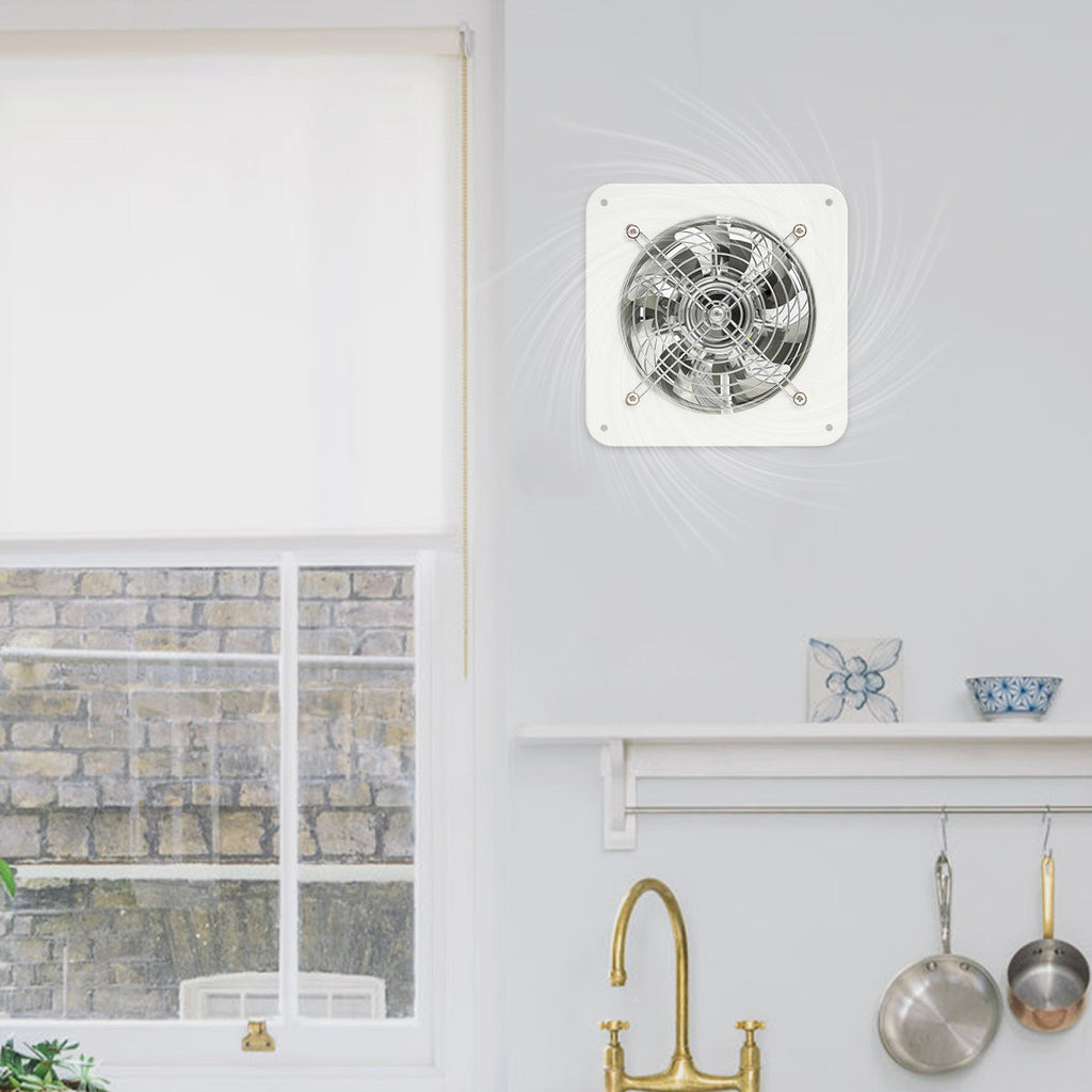 White 6 Inch Exhaust Fan WLS923