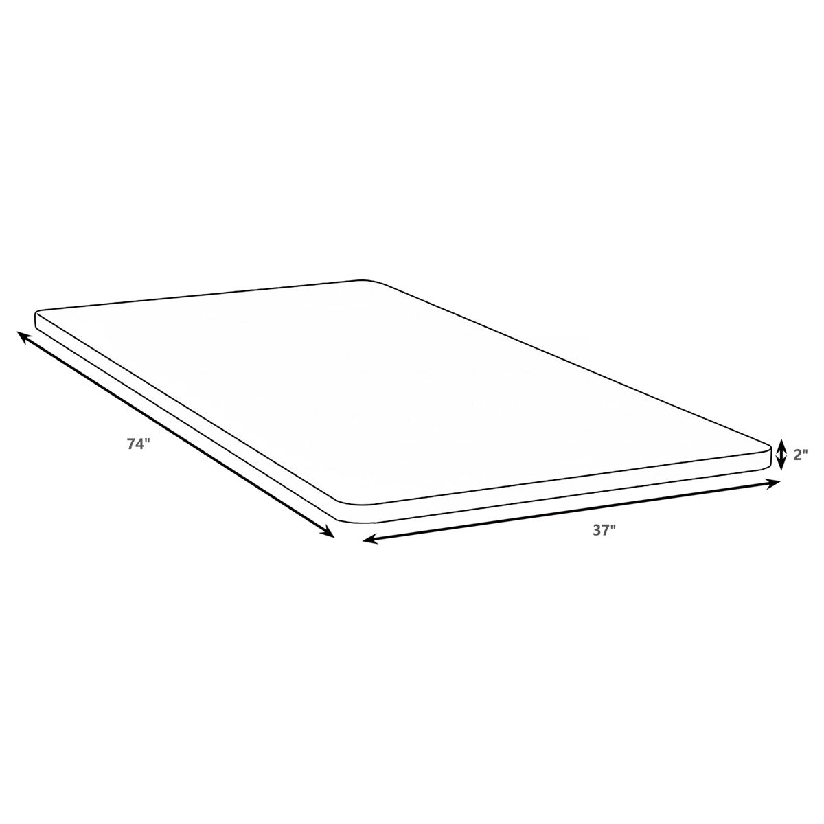 Wyatt Twin Bunkie Board Foundation