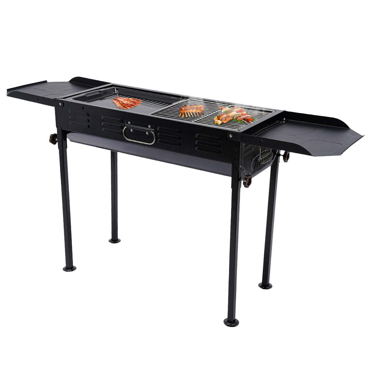 YYBUSHER Portable Charcoal BBQ Grill