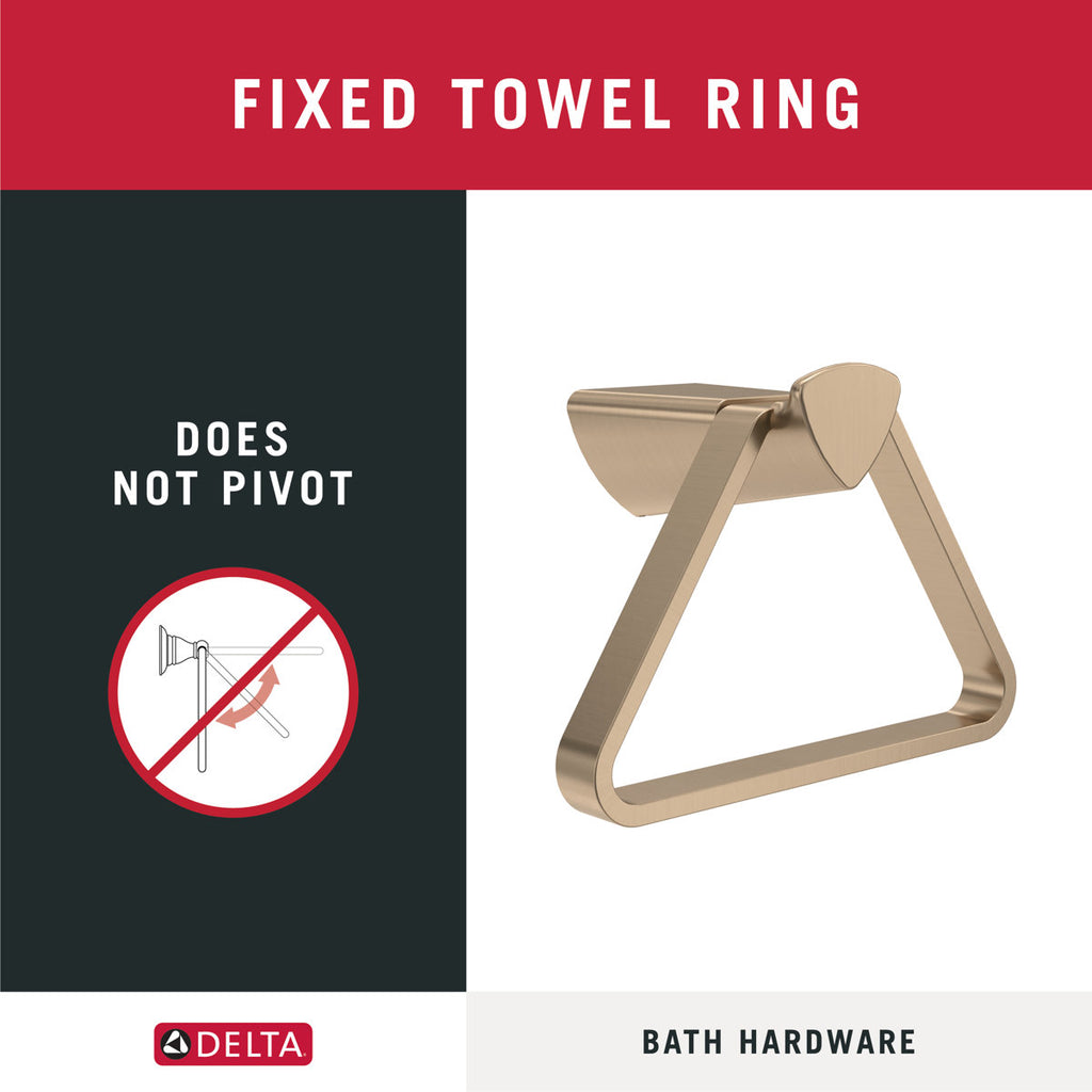 Zura Towel Ring 77446-CZ