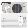 Senville AURA 36,000 BTU (18K + 18K) 23 SEER2 Dual Zone Mini Split Air Conditioner - 230V